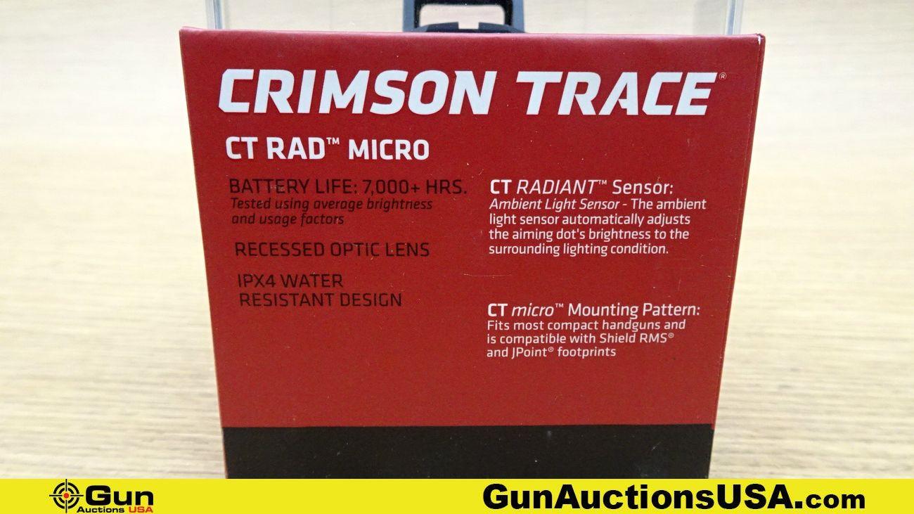 Daniel Defense, Crimson trace Green Dot Sight, Pistol Grip. NEW in Box. Lot of 2; 1- Crimson trace R