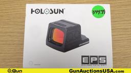 HOLOSUN EPS Sight. NEW in Box. 2MOAA Green Dot Pistol Sight.. (69843)
