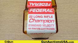 Remington & Federal .22 Short & .22 LR. Ammo. 1500 Total Rds; 1000 Rds- .22 Short, 500 Rds- 22 LR..