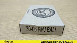 CMP 30-06 Ammo. 120 Rds Competition 30-06 M1 Garand and Springfield Rifle FMJ made by Talon Manufact
