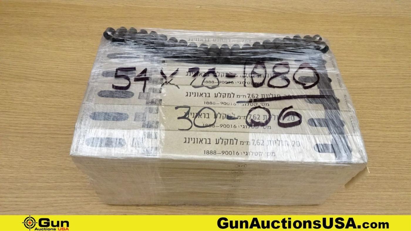 Israeli COLLECTOR'S Gun Links. 1080 Links of Israeli 30.06, M1919 Machine Gun Links. . (70714)