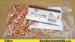X-TREME .38 Caliber, 9MM Bullets. 1753 Rds. in Total; 1500 9MM, and 253 .38 Caliber Projectiles. . (