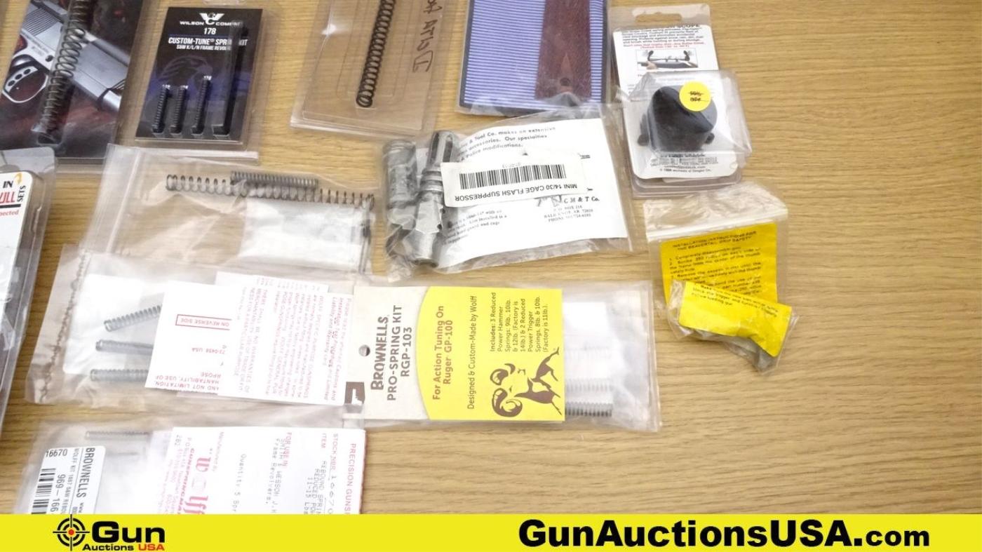 Stoney Point, Etc. Gun Parts, Accessories . Excellent. Assorted Gun Parts; 1911 Match Trigger Kit, M