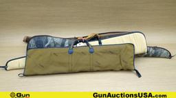 Allen, Krieghoff, Etc. Soft Gun Cases . Good Condition . Lot of 4; Assorted Long Gun Soft, Zipper Ca