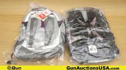 The North Face Recon Backpacks. Excellent. Lot of 2; 1-Grey/Purple, 1- Low Key Tie Dye.. (54461)