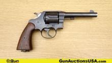 COLT 1917 45ACP COLLECTOR'S Revolver. Very Good. 5.5" Barrel. Shiny Bore, Tight Action U.S. ARMY MOD