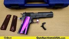 COLT GOVERNMENT 45 ACP Pistol. NEW in Box. 5" Barrel. Semi Auto STUNNING! Features a Front Blade Sig