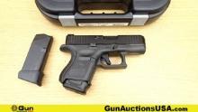 Glock 26 9X19 GREAT CONCEAL CARRY Pistol. Excellent. 3 3/8" Barrel. Shiny Bore, Tight Action Semi-Au