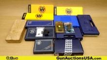 Ruger, Pachmayr, S&W, Etc. Pistol Cases, Handgrips, Etc.. Lot of 16; 8-Empty Pistol Boxes, 3-Empty P