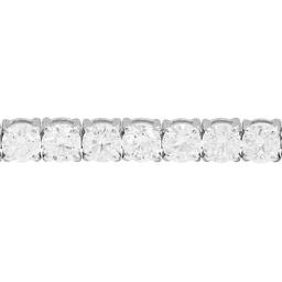 18k White Gold 8.18ct Diamond Tennis Bracelet