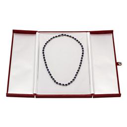 14k White Gold 33.56ct Sapphire 1.70ct Diamond Necklace