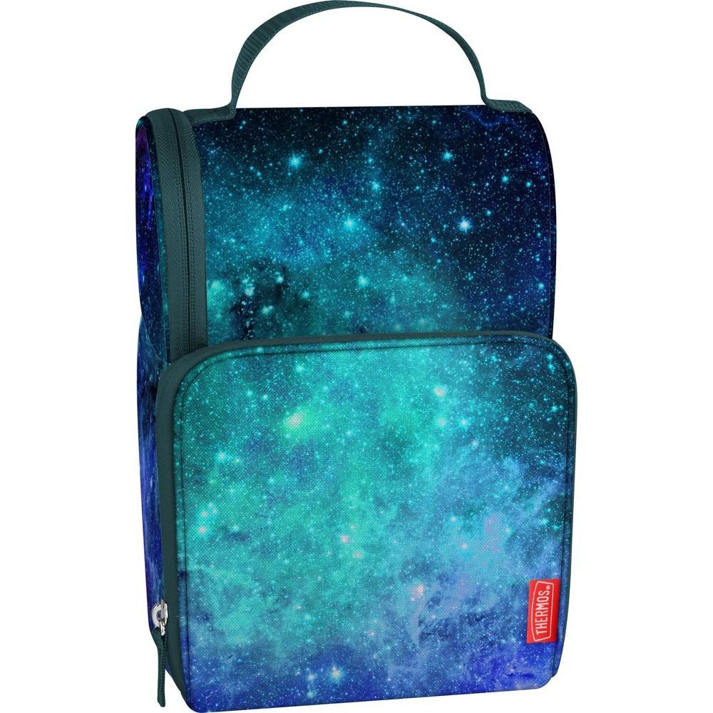 Thermos Brand Tween Dual Lunch Box with Ldpe - Galaxy Teal 0, Retail $20.00