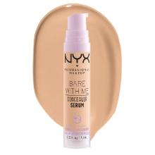 NYX PROFESSIONAL MAKEUP Bare With Me Concealer Serum, Up To 24Hr Hydration - Beige, Retail $12.00