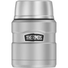 Thermos 16oz Stainless King Food Jar with Spoon - Stainless Steel, Retail $42.00