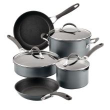 Circulon A1 Series 8pc Nonstick Induction Cookware Pots & Pans Set - Graphite, Retail $275.00