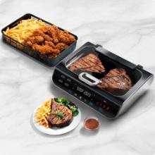 Gourmia FoodStation 5-in-1 Smokeless Grill & Air Fryer w/Smoke-Extracting Technology, Retail $170.00