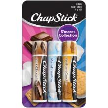 ChapStick S'Mores Collection Flavored Lip Balm, Multi-Flavored, 0.15 Oz, 3 Pack