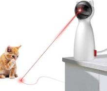 Automatic Cat Laser Toy Interactive Cat Toys for Indoor Cats/Kitty/Dogs (White), $19.99 MSRP