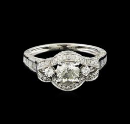 14KT White Gold 1.72 ctw Diamond Ring