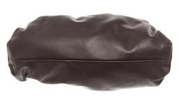 Bottega Veneta Dark Brown Leather The Pouch Clutch Bag