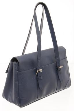 Louis Vuitton Blue Epi Leather Segur MM Shoulder Bag