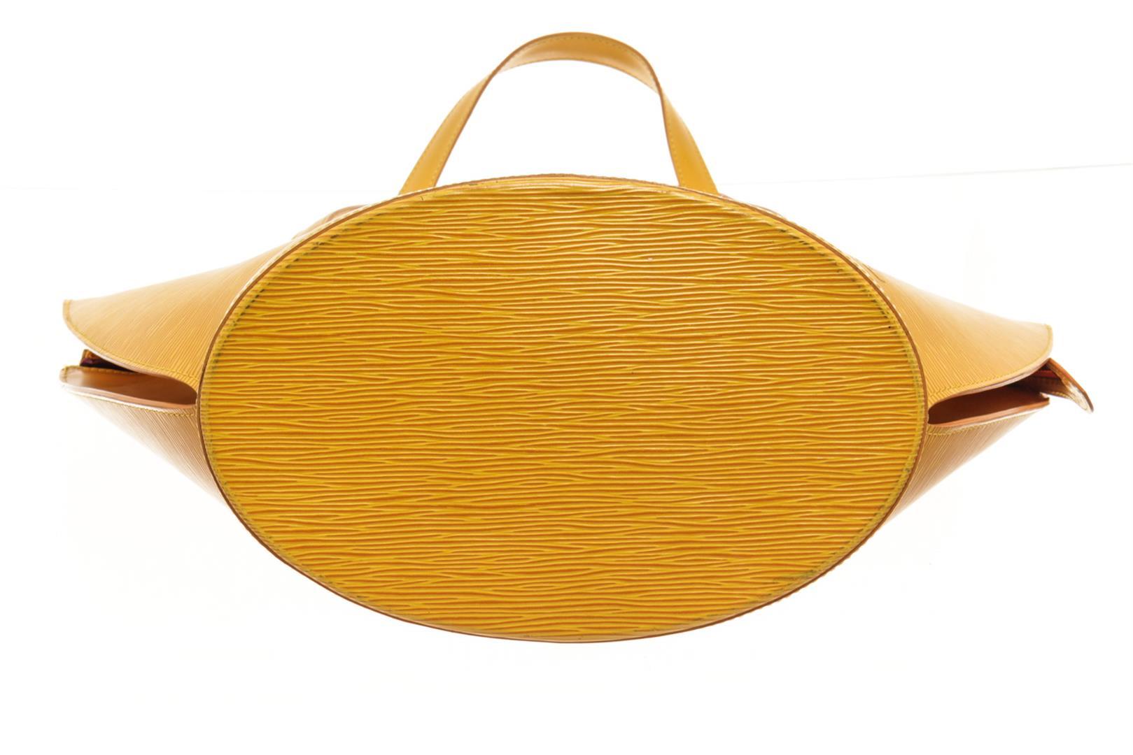 Louis Vuitton Yellow Ã‰pi Leather Saint Jacques Shoulder bag