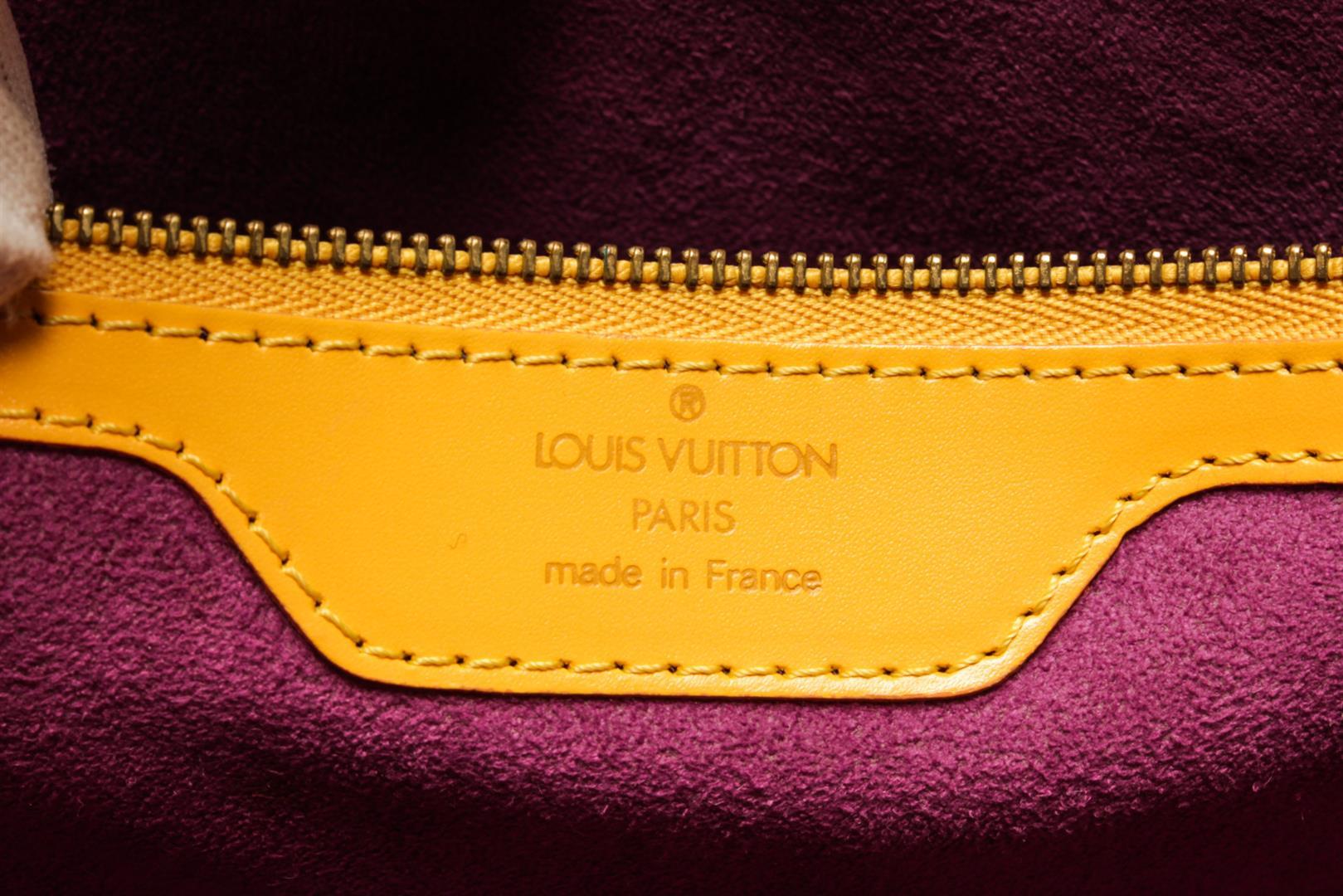 Louis Vuitton Yellow Ã‰pi Leather Saint Jacques Shoulder bag