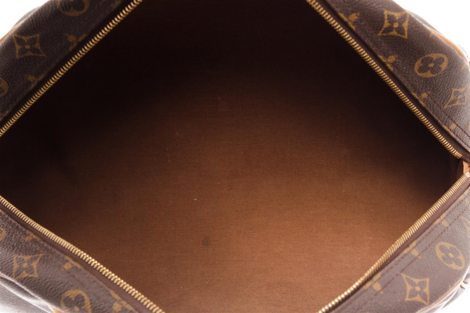 Louis Vuitton Brown Monogram Canvas Leather Montorgueil GM Shoulder Bag