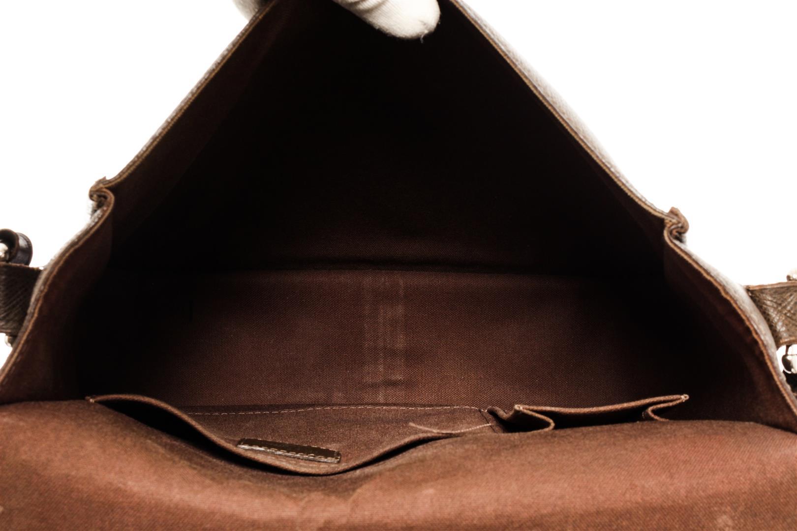 Louis Vuitton Brown Taiga Leather Andrei Shoulder Bag