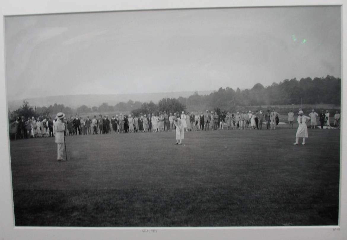Golf, 1925 Certified Photograph, Presse Sports/L'Equipe
