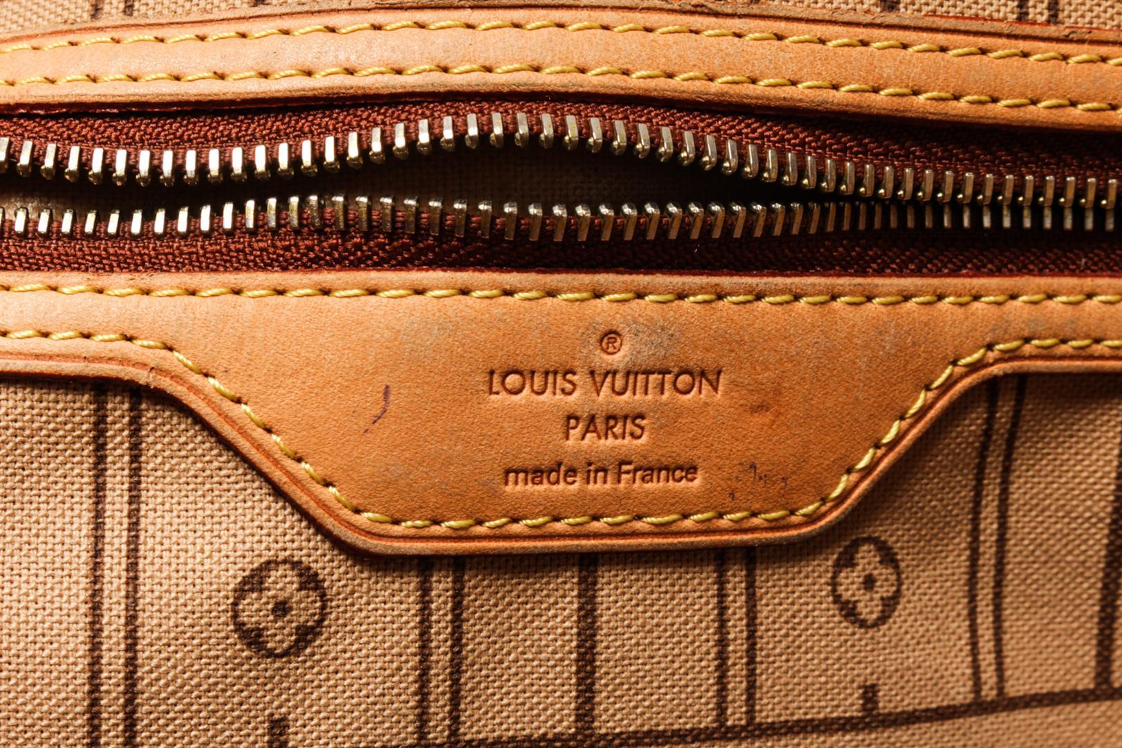 Louis Vuitton Brown Monogram Canvas Neverfull MM Tote Bag