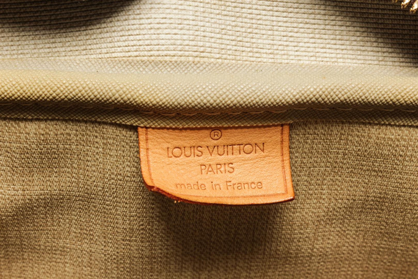 Louis Vuitton Brown Monogram Canvas Deauville Handbag