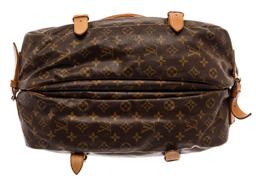 Louis Vuitton Brown Monogram Leather Saumur 43cm Shoulder Bag