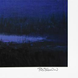 Teton Twilight by Peter Ellenshaw (1913-2007)