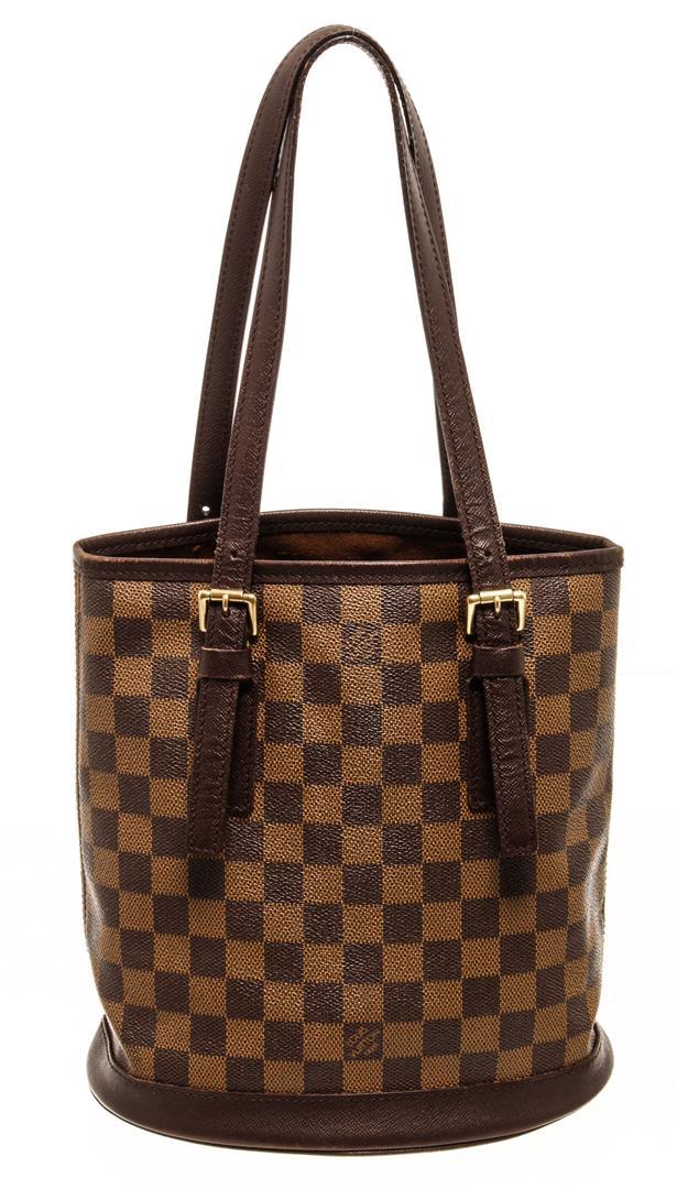 Louis Vuitton Damier Ebene Marais Handbag