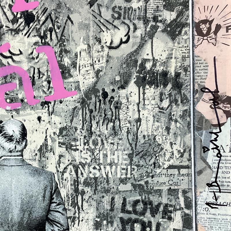 Street Connoisseur by Mr Brainwash Original