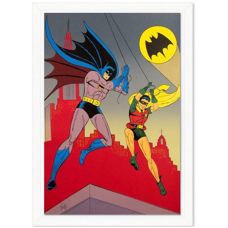 Batman and Robin by Bob Kane (1915-1998)