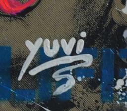 YUVI **GO HUNT YOUR DREAMS ** ORIGINAL SIGNED