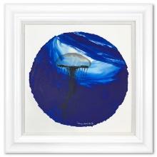 Blue Jellyfish Rising by Wyland Original