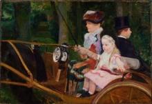 Cassatt - A Woman and a Girl Driving