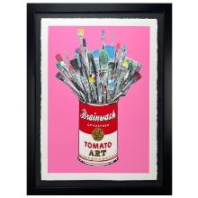 Tomato Pop (Pink) by Mr Brainwash