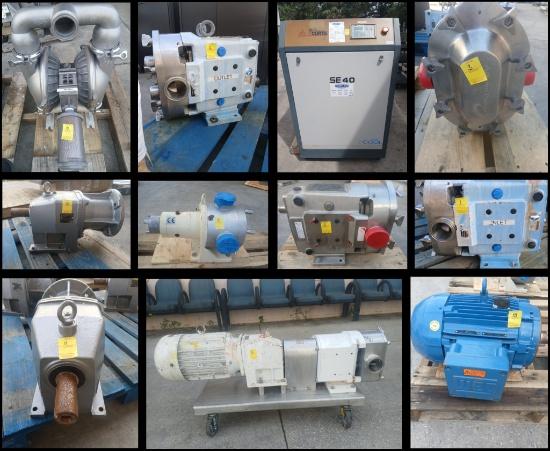 COMMERCIAL SANITARY PUMPS -PUBLIC ONLINE AUCTION