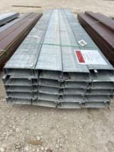 40 - 8"X2 1/2" X 15' Galvanized Purlins 40 TIMES THE MONEY MUST TAKE ALL