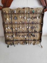 COLLECTIBLE SPOON DISPLAY