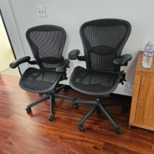 4 HERMAN MILLER OFFICE CHAIRS