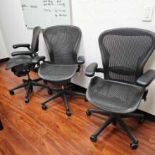 3 HERMAN MILLER OFFICE CHAIRS