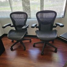 2 HERMAN MILLER OFFICE CHAIRS