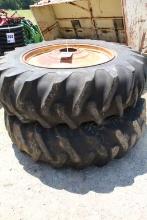 2ct Tractor Tires on Rims 18.4-38