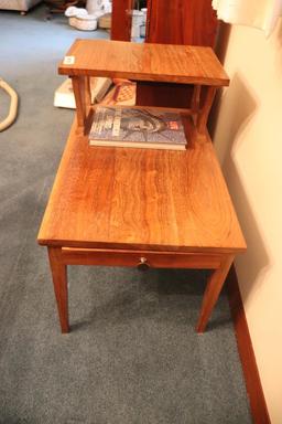 Solid Wood 1-Drawer Coffee Table