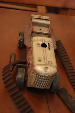 Vintage Tin Toy Bull Dozer